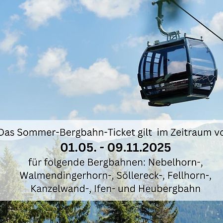 Bergfex Falkenberg 304 Mit Sommer-Bergbahnticket Oberstdorf Buitenkant foto
